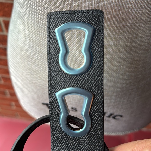 Gianfranco Lotti keylock pearl micro handbag crossbody black NWT - Picture 12 of 13